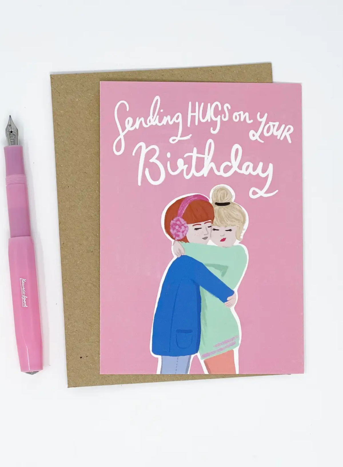 Sending Hugs on Your Birthday from Lomond Paper Co