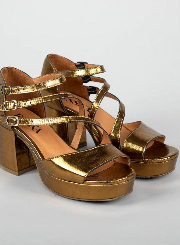 Carmen Heels in Bronze from Esska