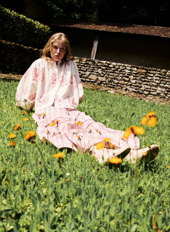 Dalias Shirt in Cream from Maison Anana