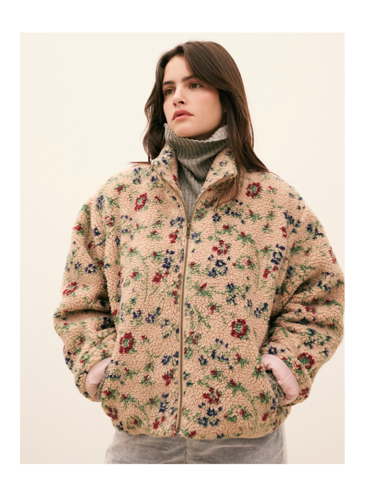 Esther Fleece Jacket in Vintage from Hod