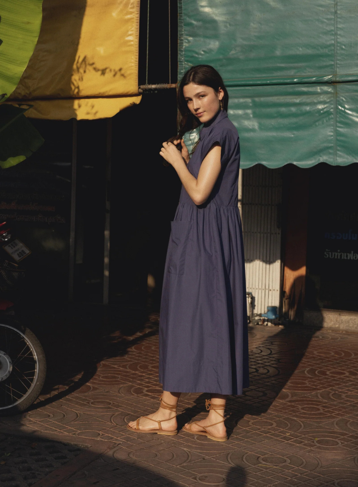 Waren Dress in Dusk from Hod