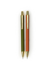 Mechanical Pencils in Army Green & Chilli from Designworks Ink
