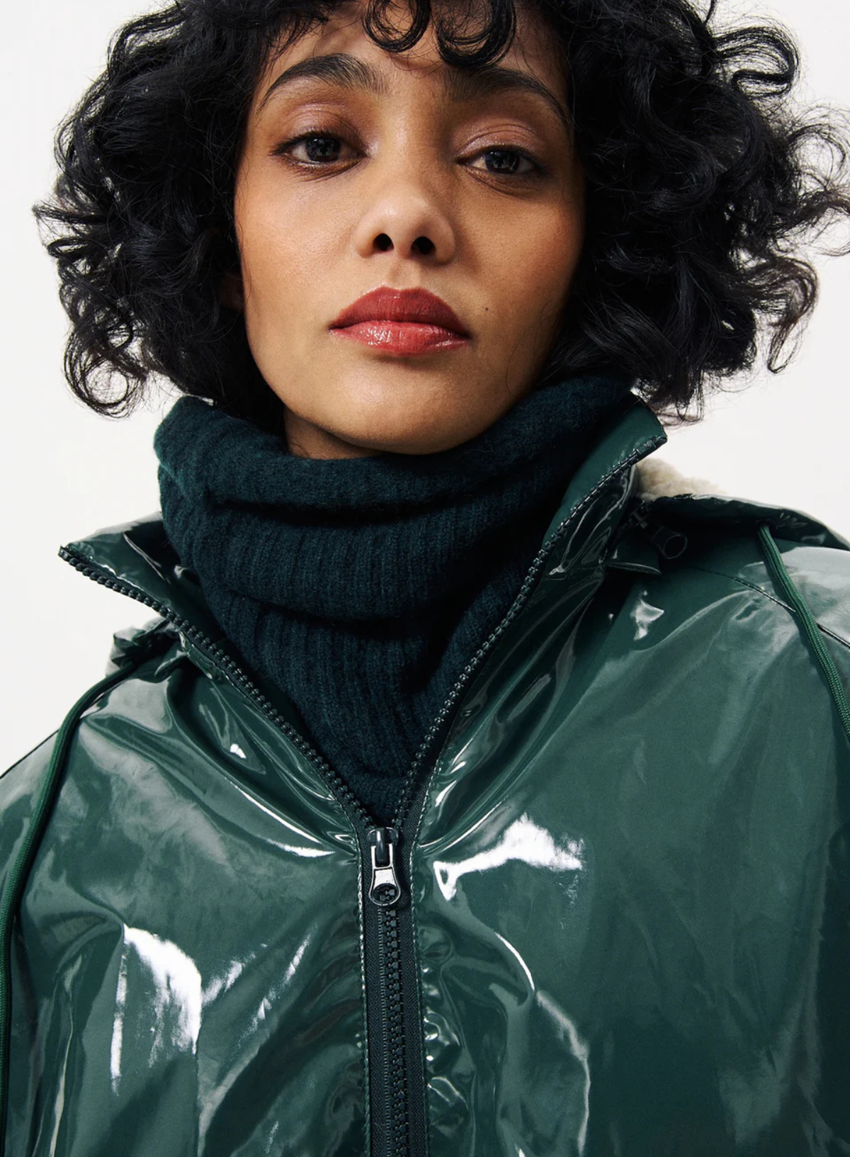 Elenne Snood in Forest Green from FRNCH