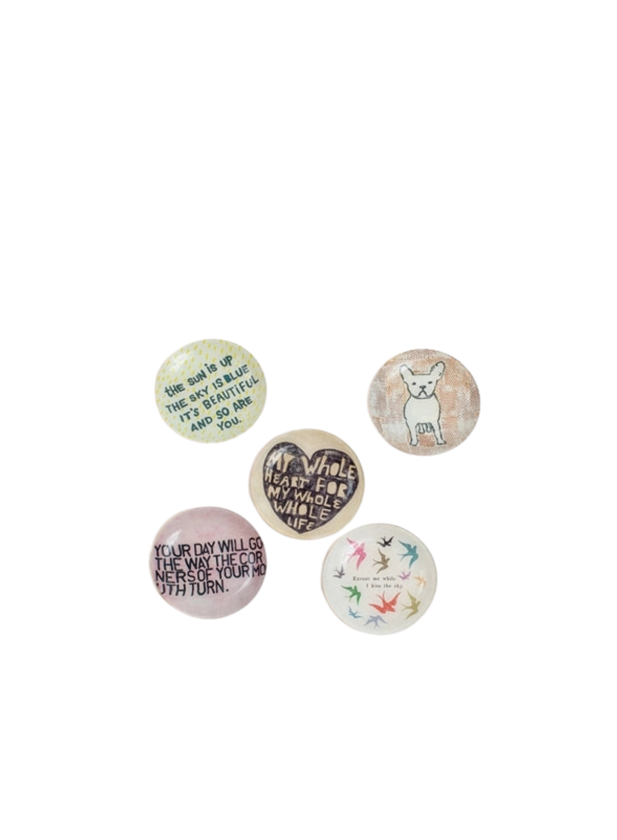Round Decoupage Plate from Sugarboo & Co