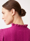Pablijo Knit Top in Fuchsia from Suncoo
