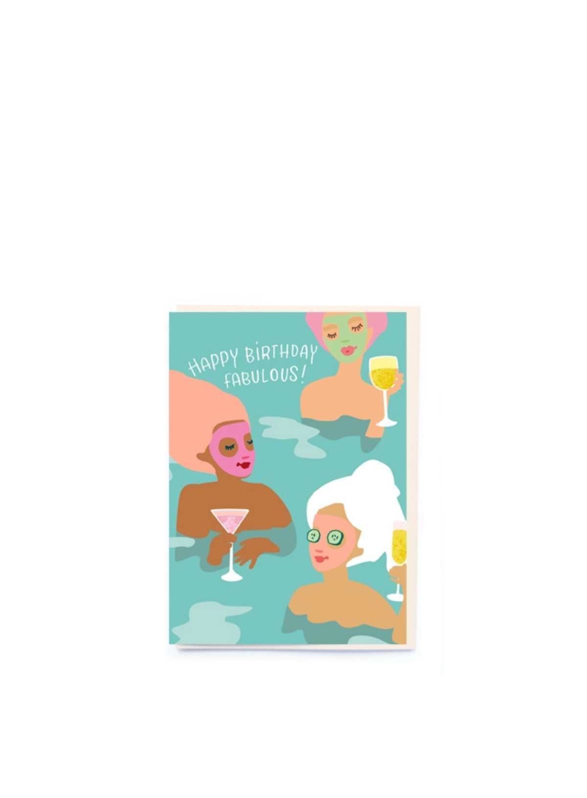 Spa Girls Birthday Card from Noi