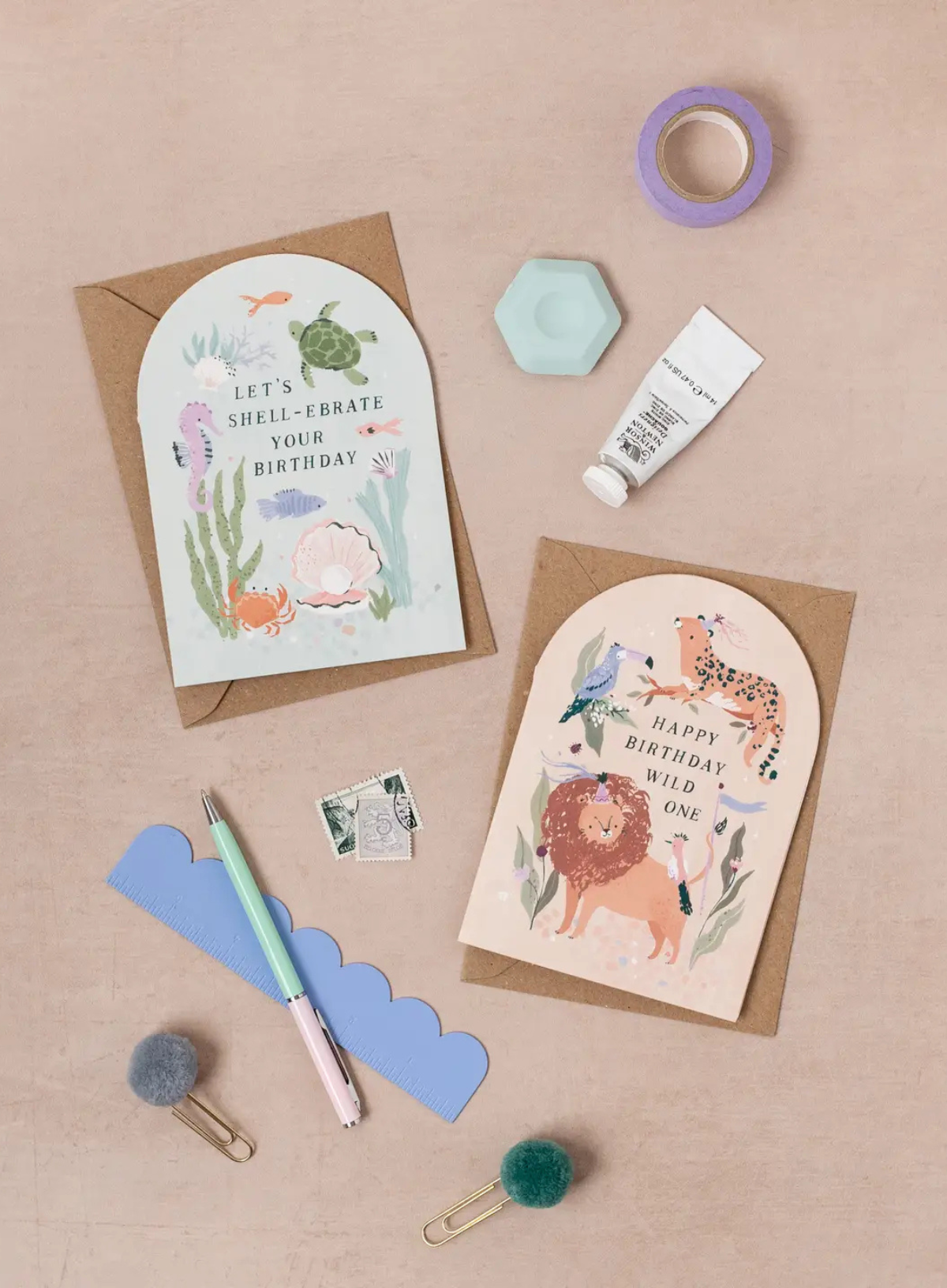 Wild One Birthday Cards from Sister Paper Co.