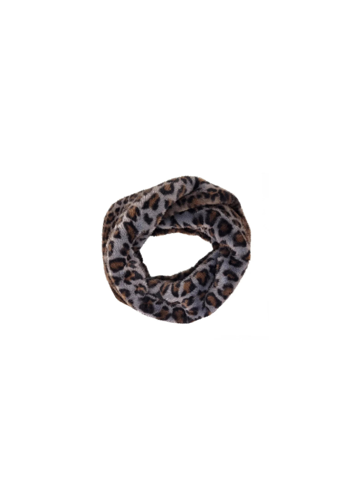 Snuggy Snood in Grey Leopard from Nooki