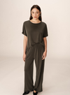 Parma T-Shirt in Kaki from Grace & Mila