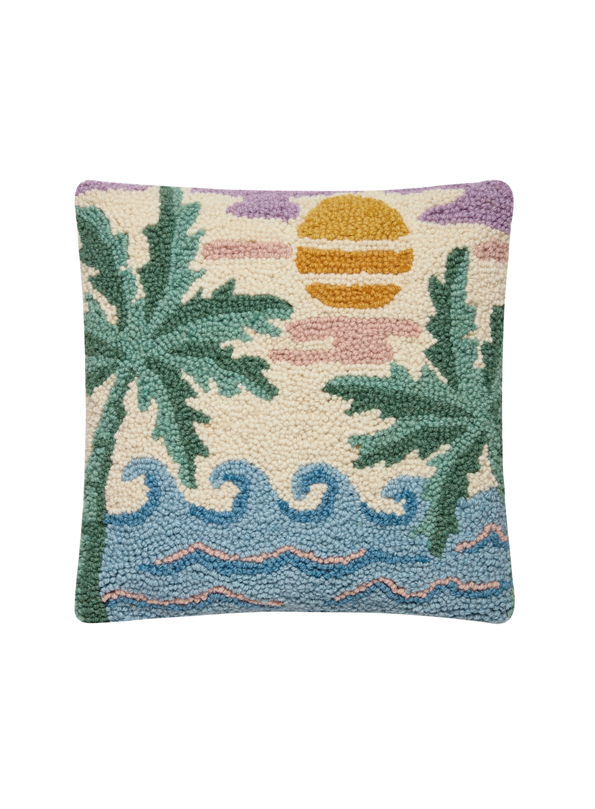 Peking Handicraft Retro Coastal Scene Hook Pillow