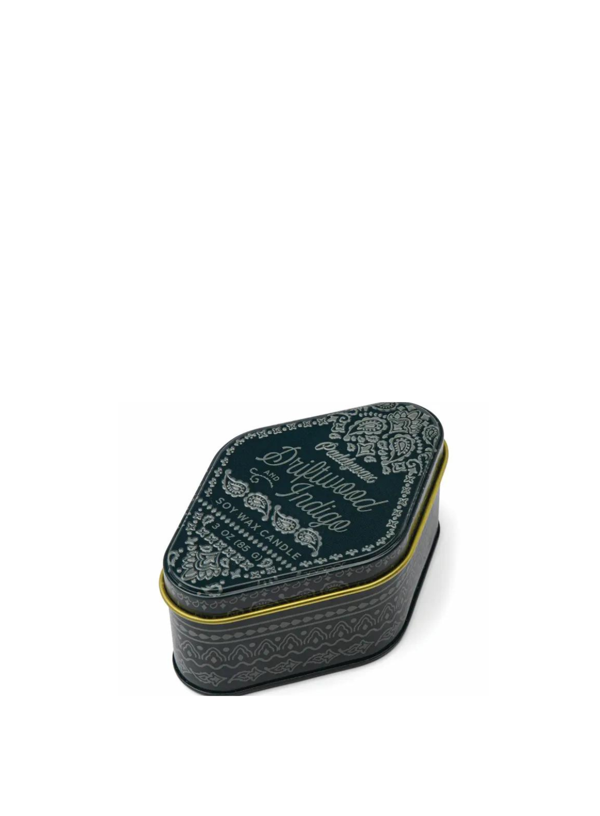 Station Printed Tin Driftwood Indigo from Paddywax