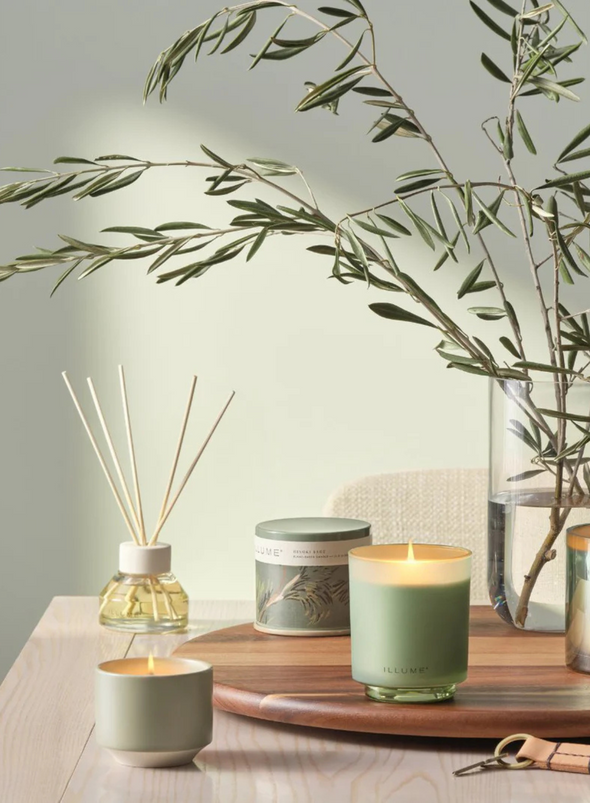 Hinoki Sage Scent Diffuser Green from Illume