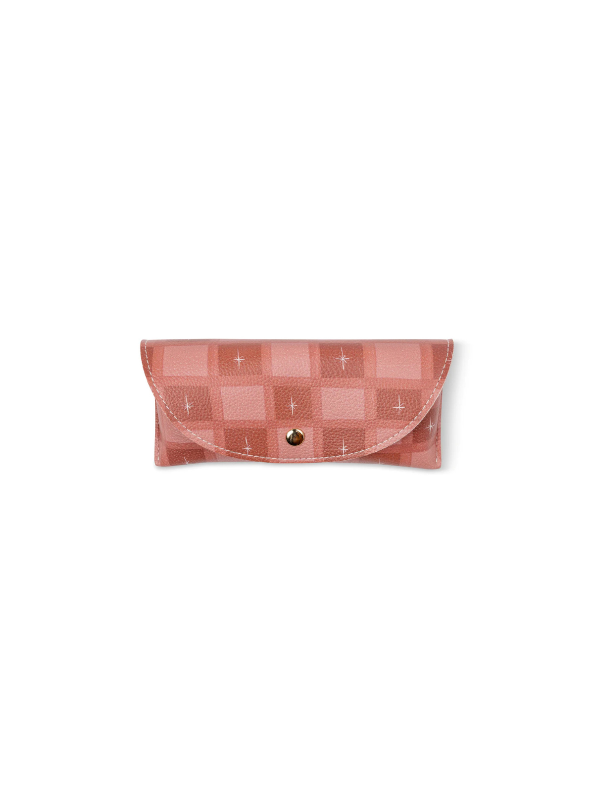 Designworks Ink Printed Glasses Case - Check