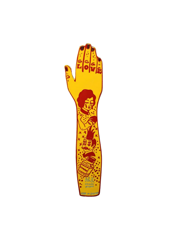 Tattooed Arm Bookmark from Ark
