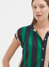 Multi Stripe Print 'Mao Shirt' from Nice Things