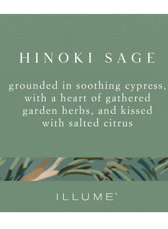 Hinoki Sage Scent Diffuser Green from Illume