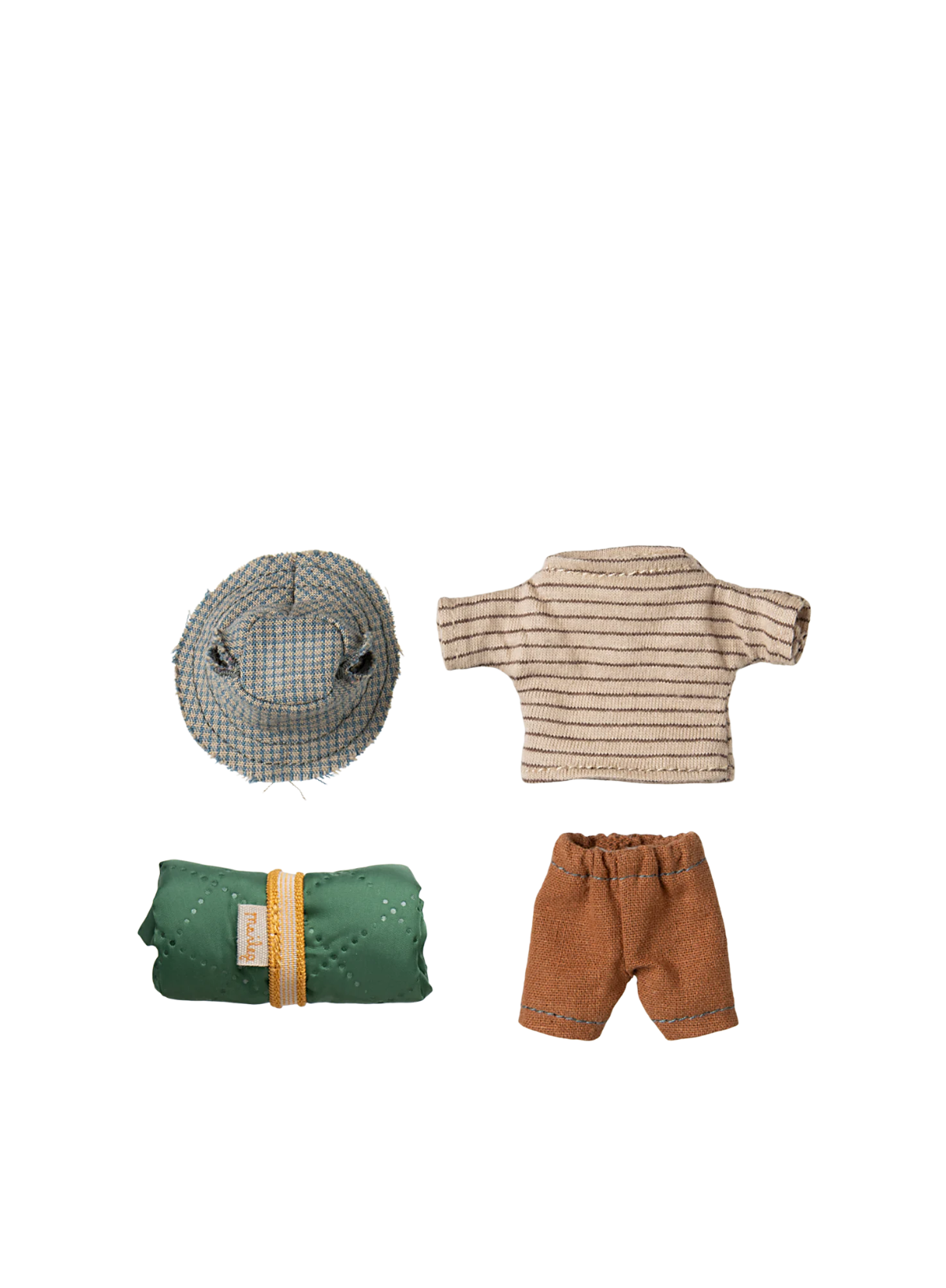 Maileg Mouse - Big Brother Hiker with Thin Stripes