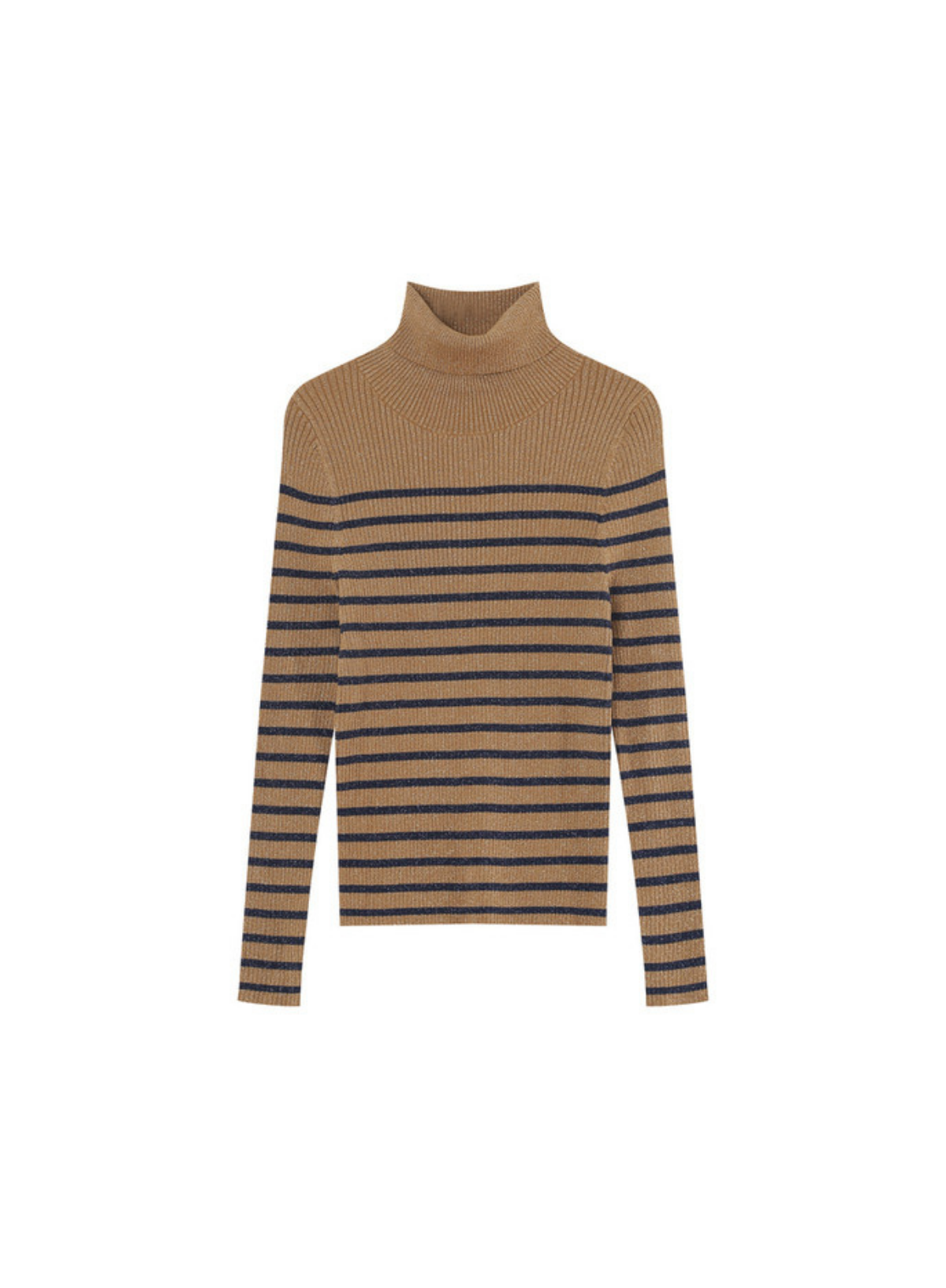 Lisael Glittery Rollneck in Marine from Grace and Mila