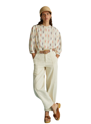 Pita Trousers in Ecru from Yerse