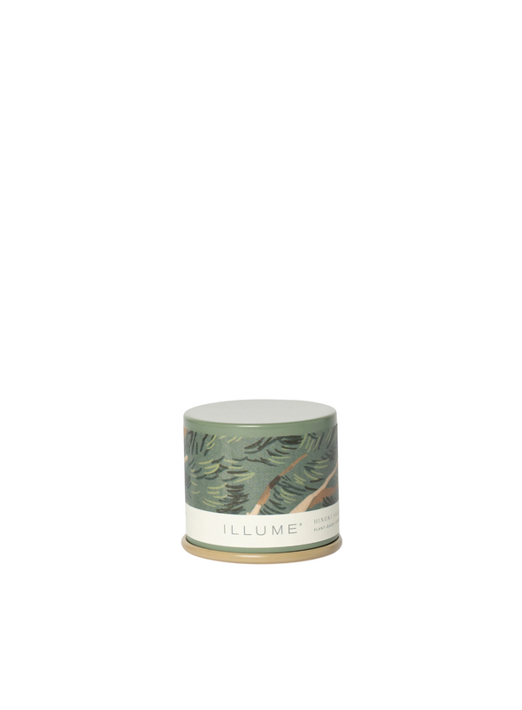 Hinoki Sage Demi Vanity Tin Candle 20 Hours from Illume