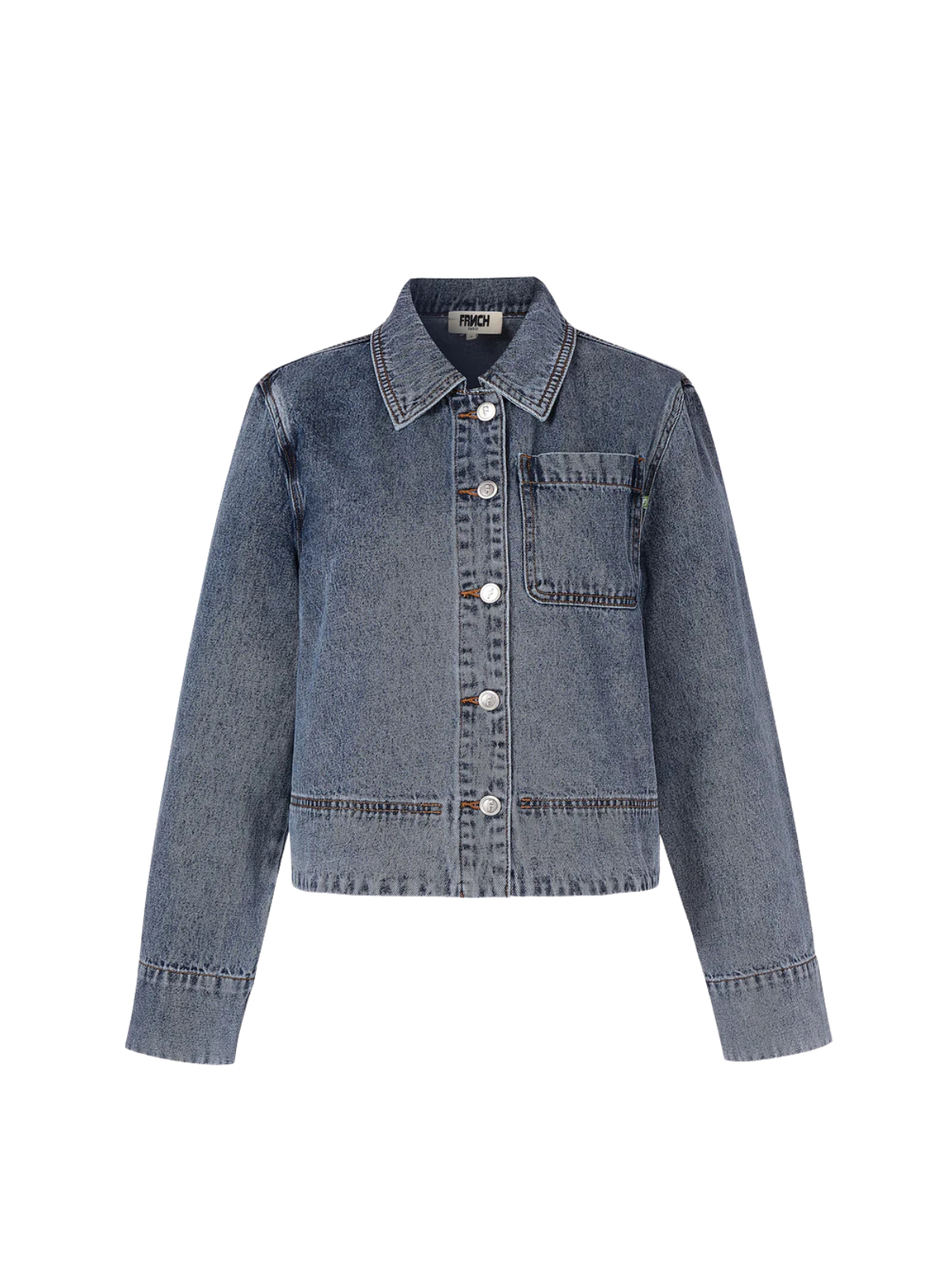 Camus Jacket in Blue Jean from FRNCH