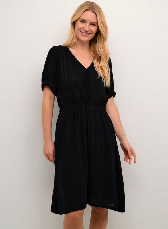 Line Dress in Black Deep from Kaffe
