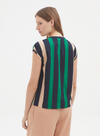 Multi Stripe Print 'Mao Shirt' from Nice Things