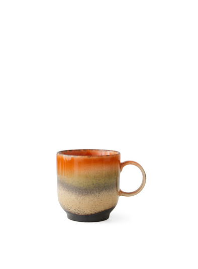 70's Ceramics Coffee Mug in Robusta from HK Living