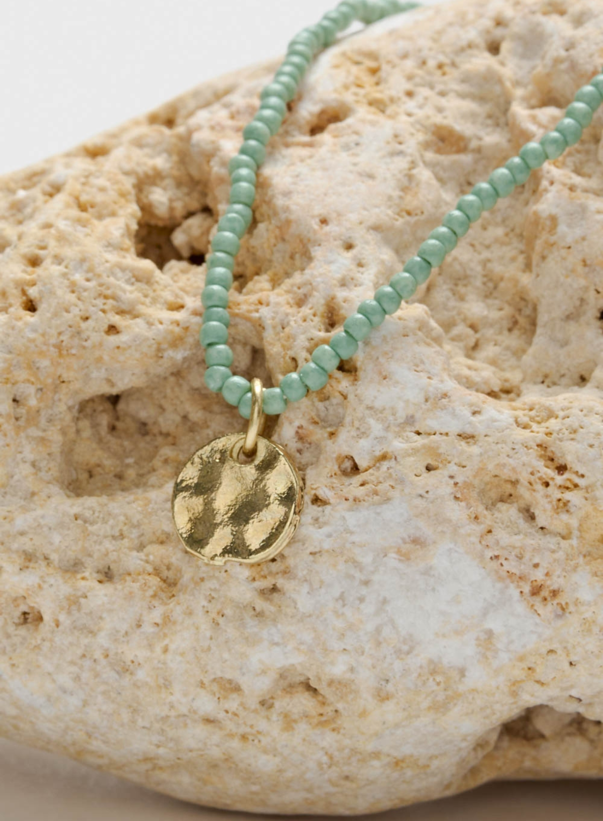 Amman Necklace in Green from Ese O Ese