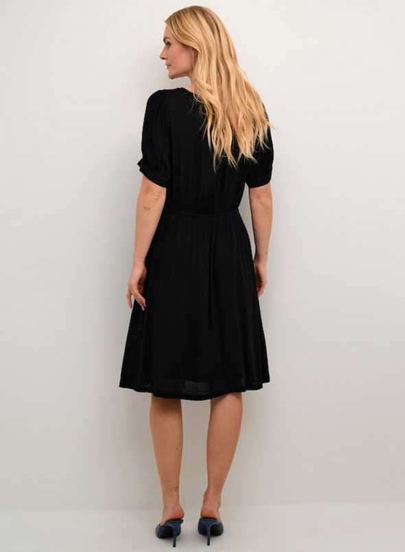 Line Dress in Black Deep from Kaffe