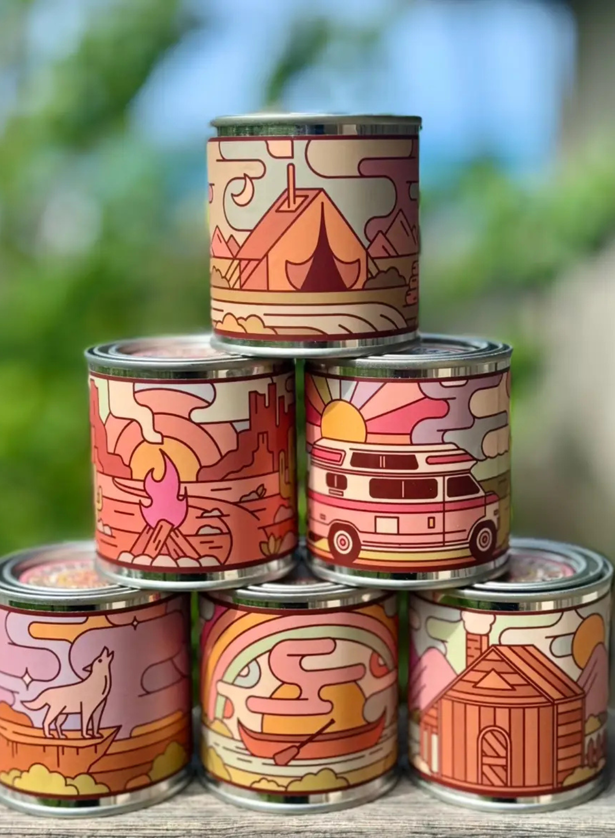 8oz Cloud Chaser Soy Candle from Good & Well Supply Co.