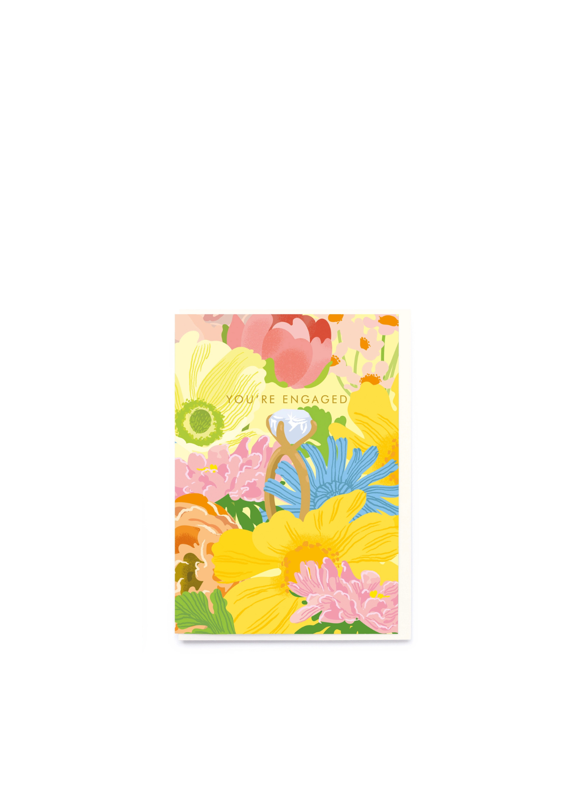 You're Engaged Floral Card from Noi