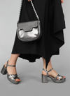 Cleo Heels in Vegan Anthracite from Esska