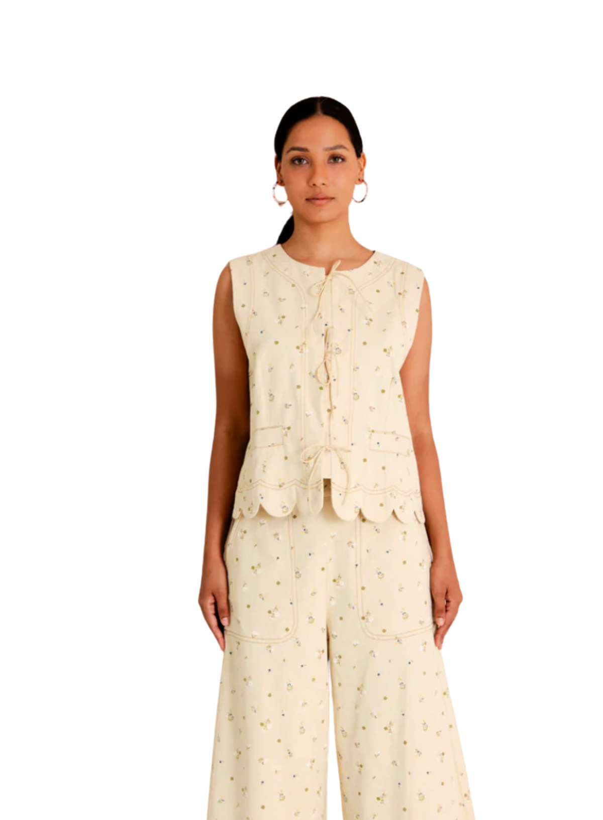 Bonté Benny Top in Stone Multi