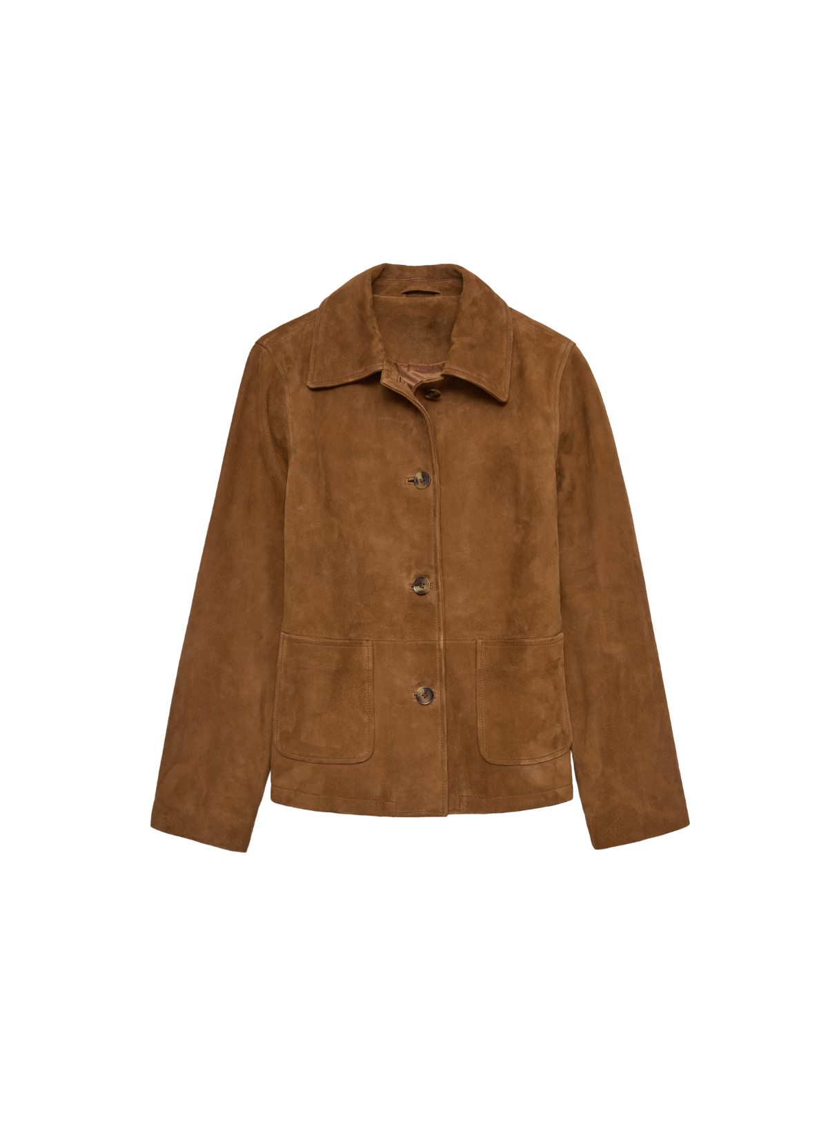 Suede Jacket in Amber from Yerse