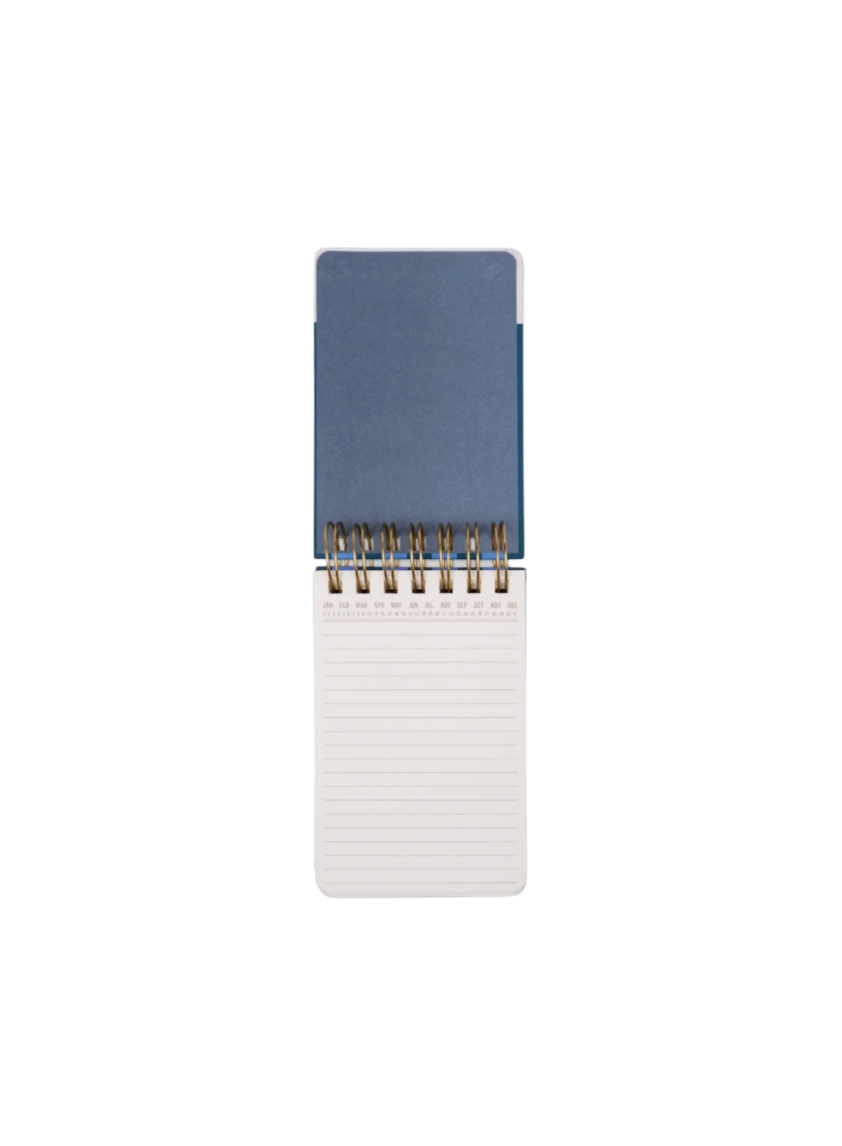 Designworks Twin Wire Chunky Notepad Small Blue and Navy