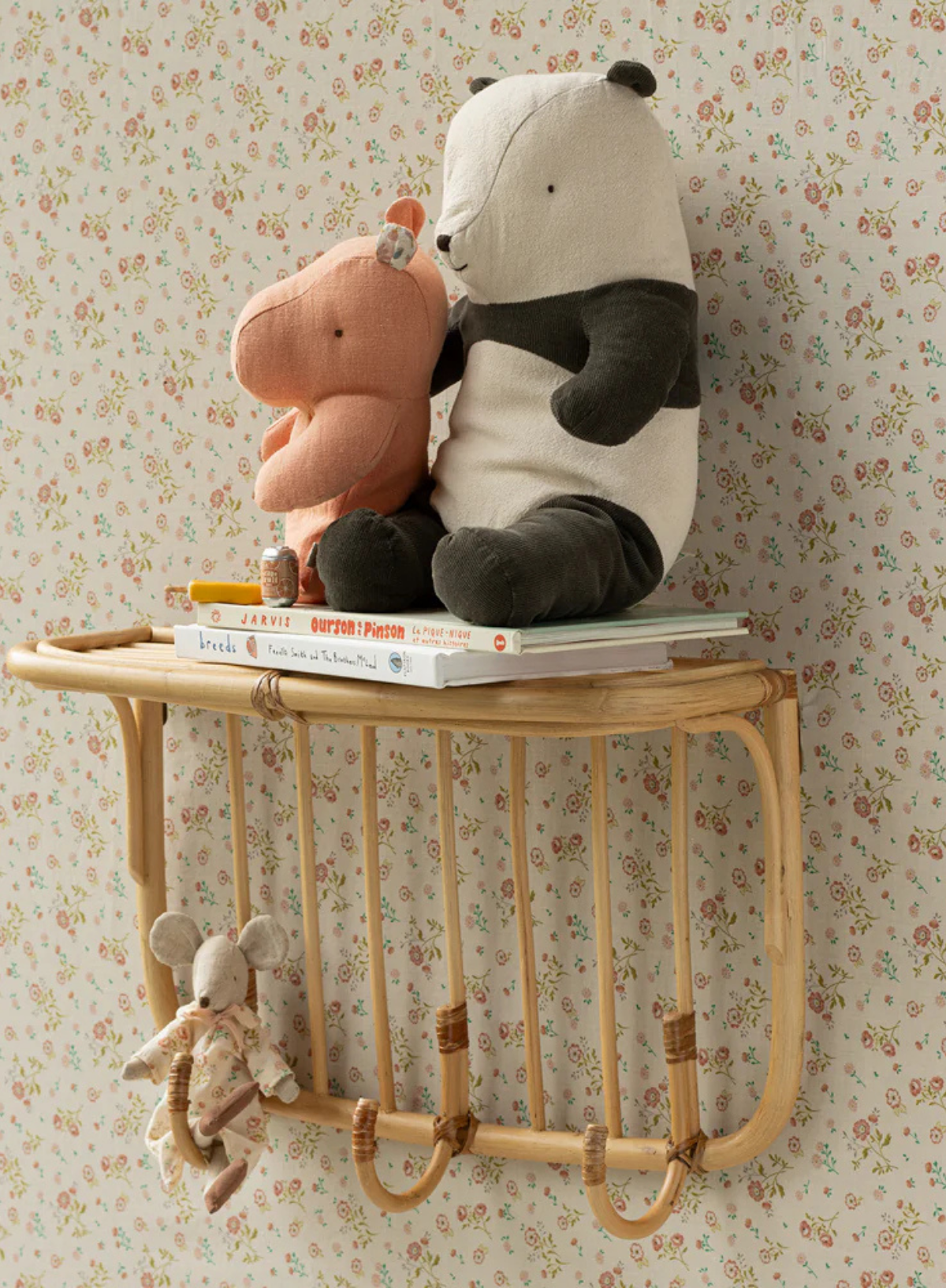 Maileg Safari Friends Hippo in Small Apricot