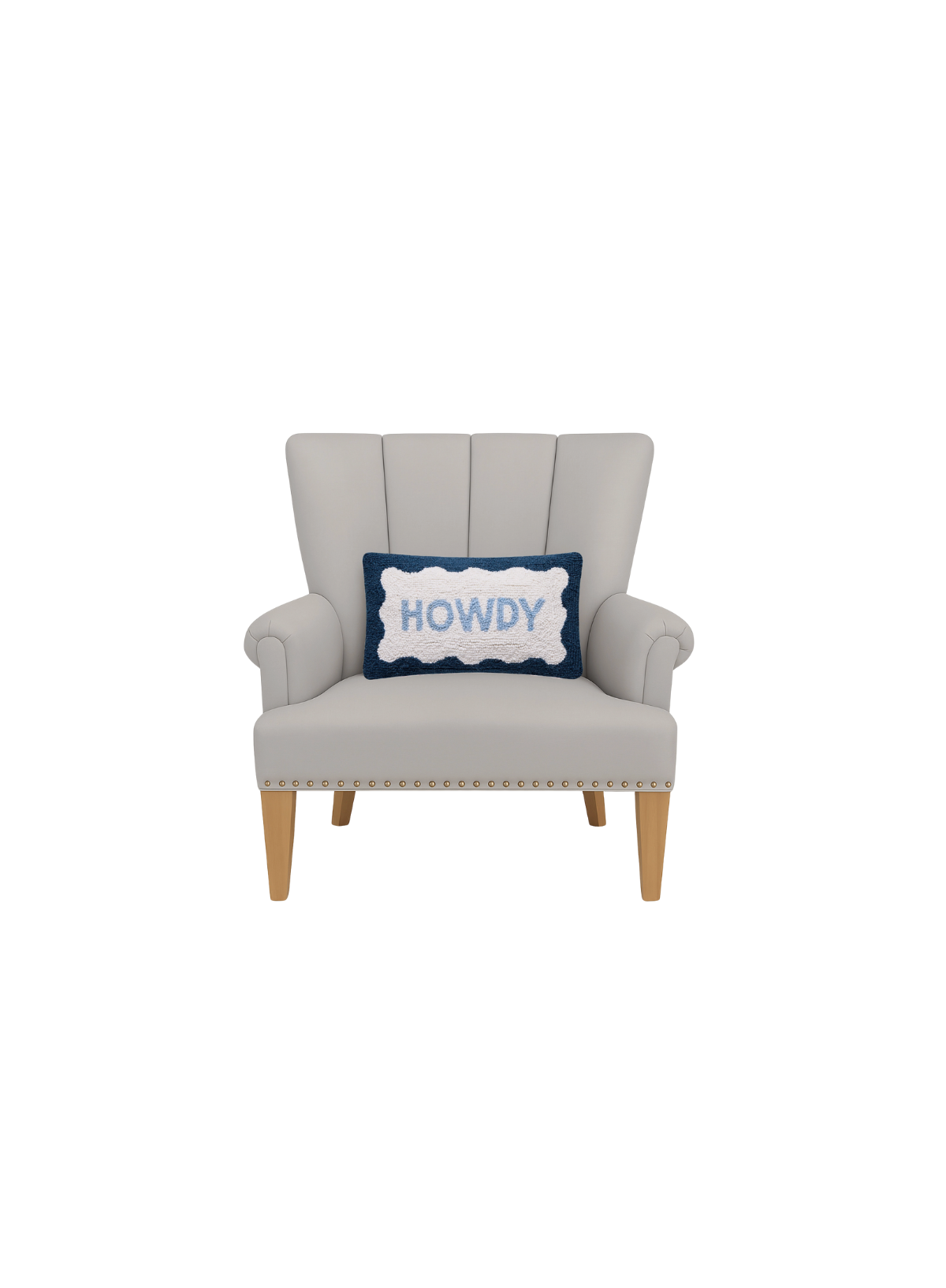 Howdy Ampersand Hook Pillow from Peking Handicraft