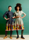 Cynthia Dress in Navy Constance Spry from Palava