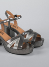 Cleo Heels in Vegan Anthracite from Esska