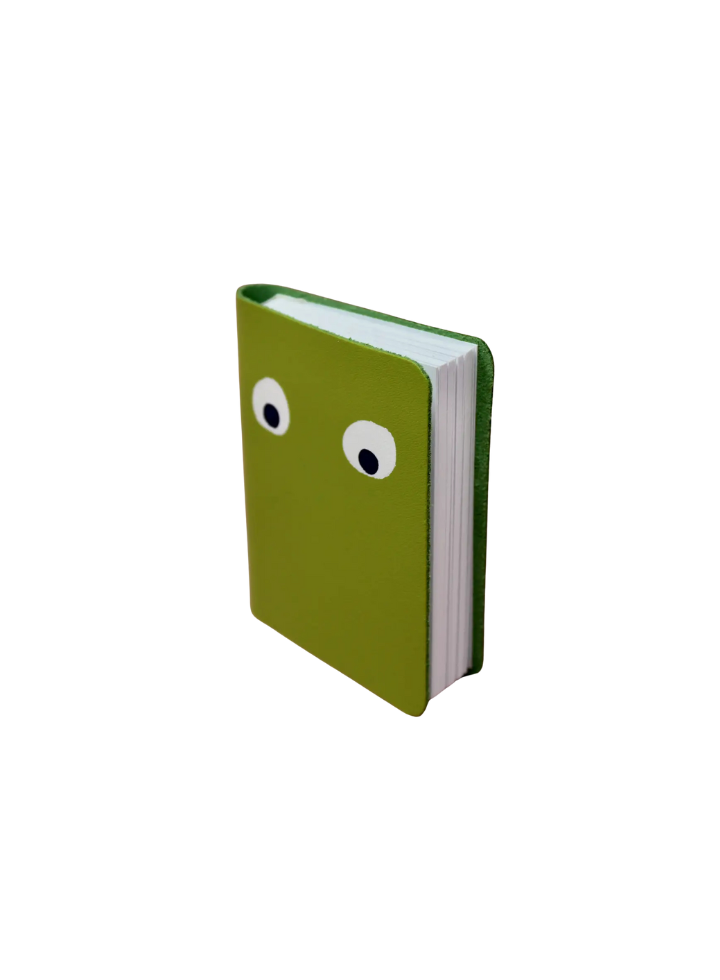 Googly Eye Mini Leather Notebook from Ark