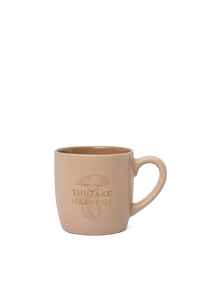 Vintage Sass Mug Shiitake Happens from Designworks Ink