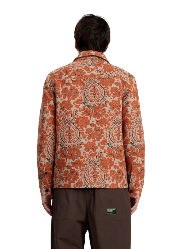 Oscar Flower Overshirt in Incense from Anerkjendt