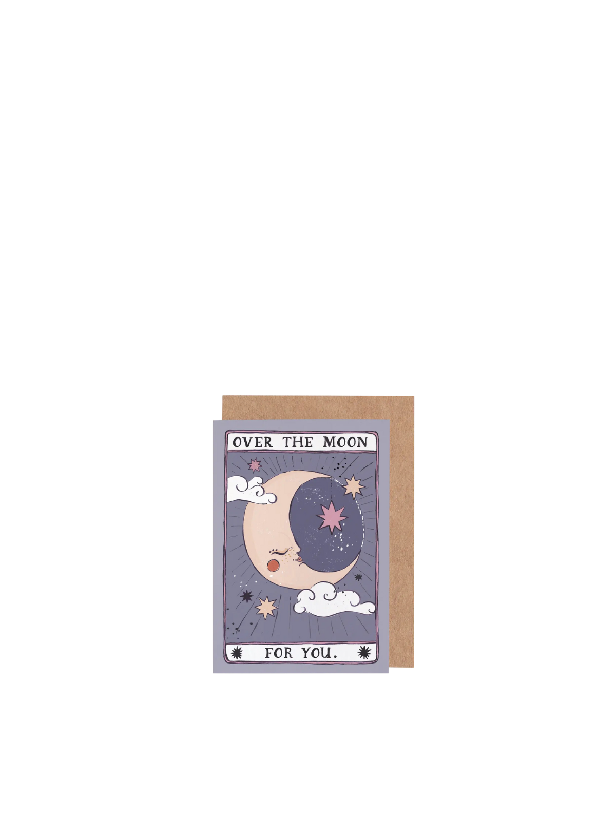 Over the Moon Card from Sister Paper Co.