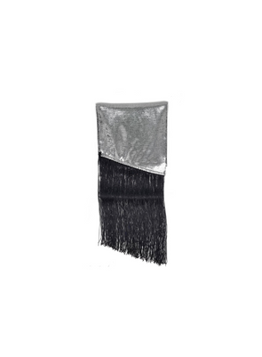 Stevie Lame Scarf in Silver from Nooki