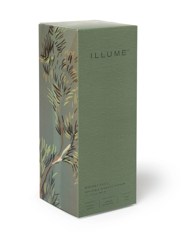 Hinoki Sage Scent Diffuser Green from Illume