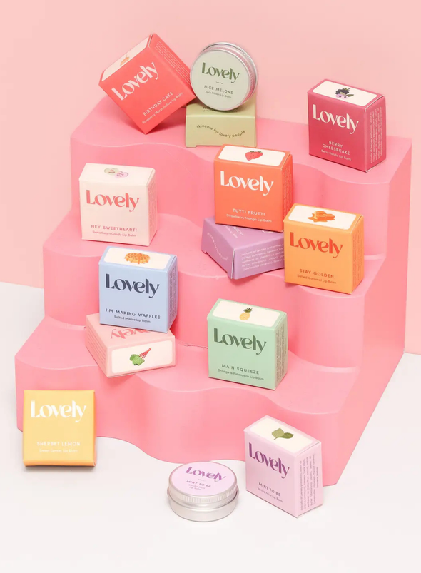 Lip Balm Nice Melons in Juicy Melon from Lovely Skincare