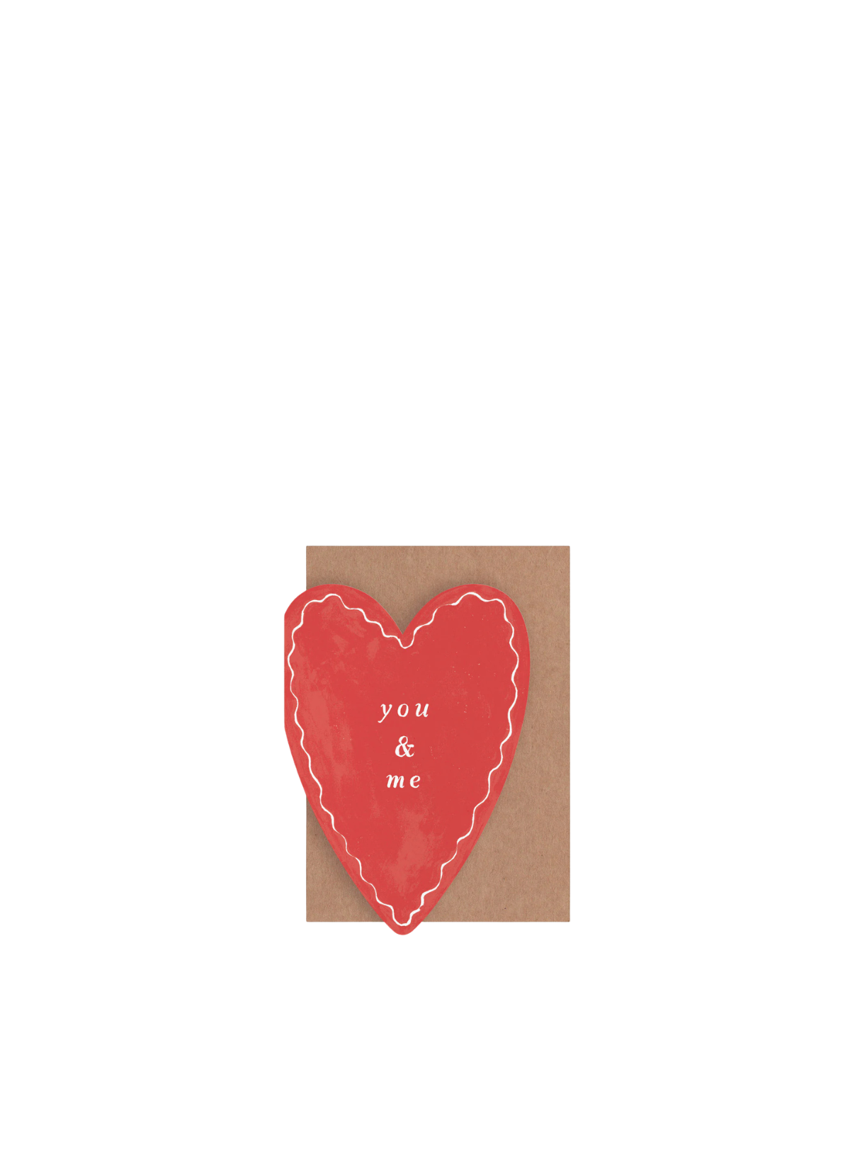 Sister Paper Co. You & Me Heart Card