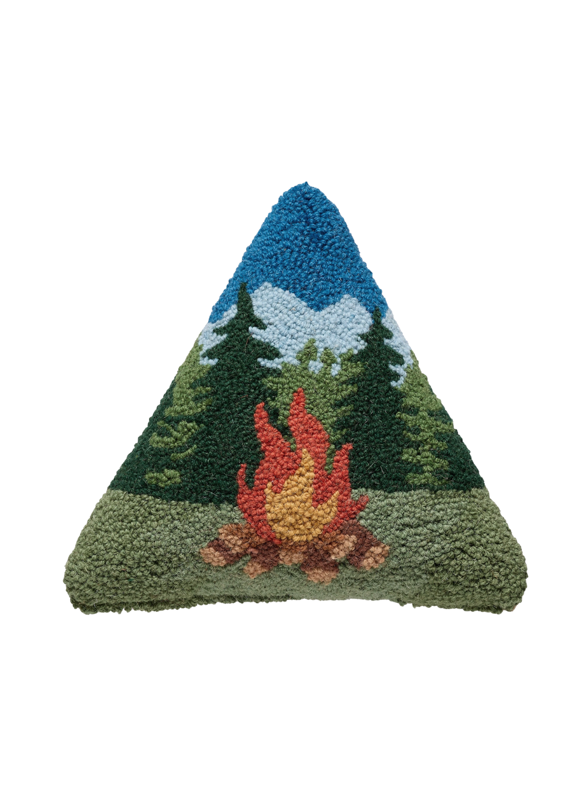 Peking Handicraft Campfire Shaped Hook Pillow
