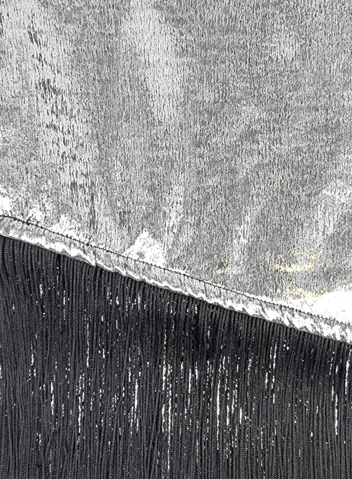 Stevie Lame Scarf in Silver from Nooki